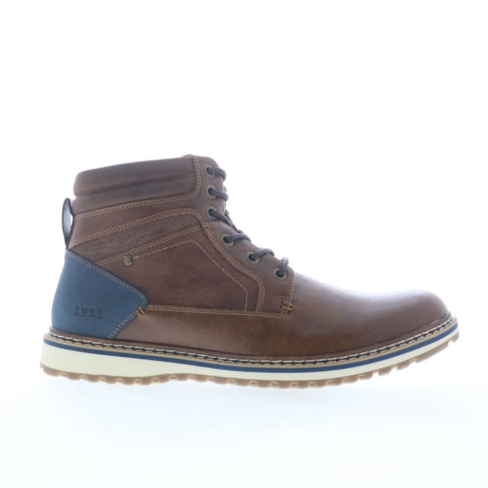 Freeman Mens Beckett Brown Boots (NWT)
